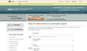 Acesse a lista de selecionados no site do Sisu. 